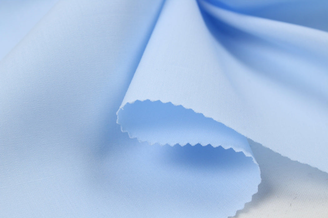Swatch-Organic Cotton Shirting Poplin – Lightweight & Soft – Reorderable-Fabric-FabricSight