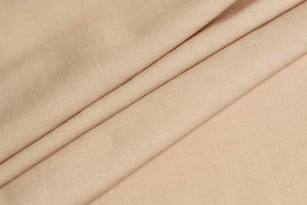 Tencel Linen Cotton Twill for Trousers and Dresses-Fabric-FabricSight
