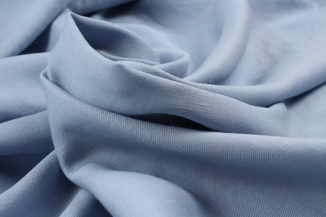 Tencel™ Linen Twill – Soft Draping Blend with a Rustic Luxe Finish-Fabric-FabricSight