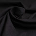 Textured Cotton-Linen Stretch Canvas - Black - Remnant 1.5 mts-Remnant-FabricSight