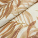 swatch-Textured Cotton-Linen Stretch Canvas - Earthy Leaves-Fabric-FabricSight