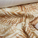 swatch-Textured Cotton-Linen Stretch Canvas - Earthy Leaves-Fabric-FabricSight