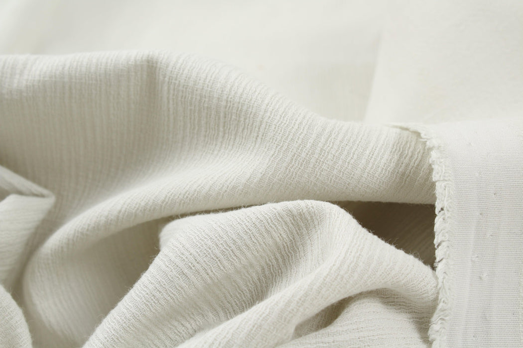 Textured Cotton Viscose Dobby-Fabric-FabricSight