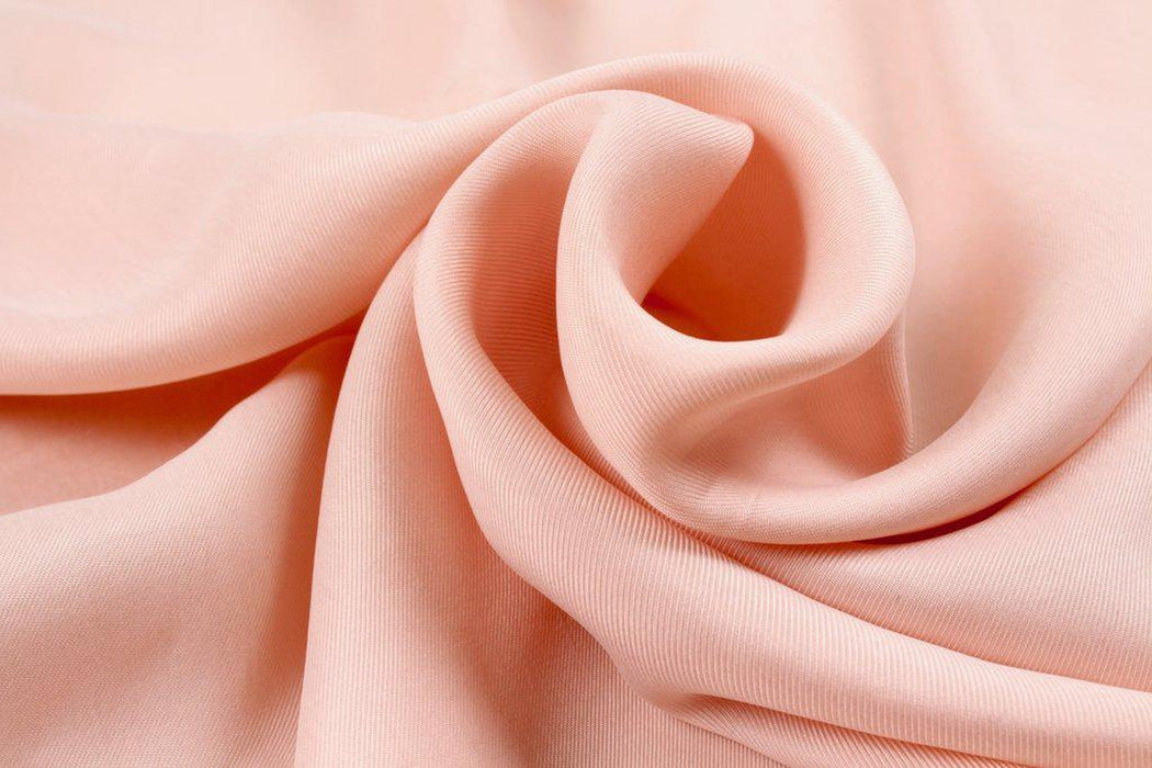 Vegan Cupro Soft Twill, Vegan certified - CARMELA (+40 Colors)-Fabric-FabricSight