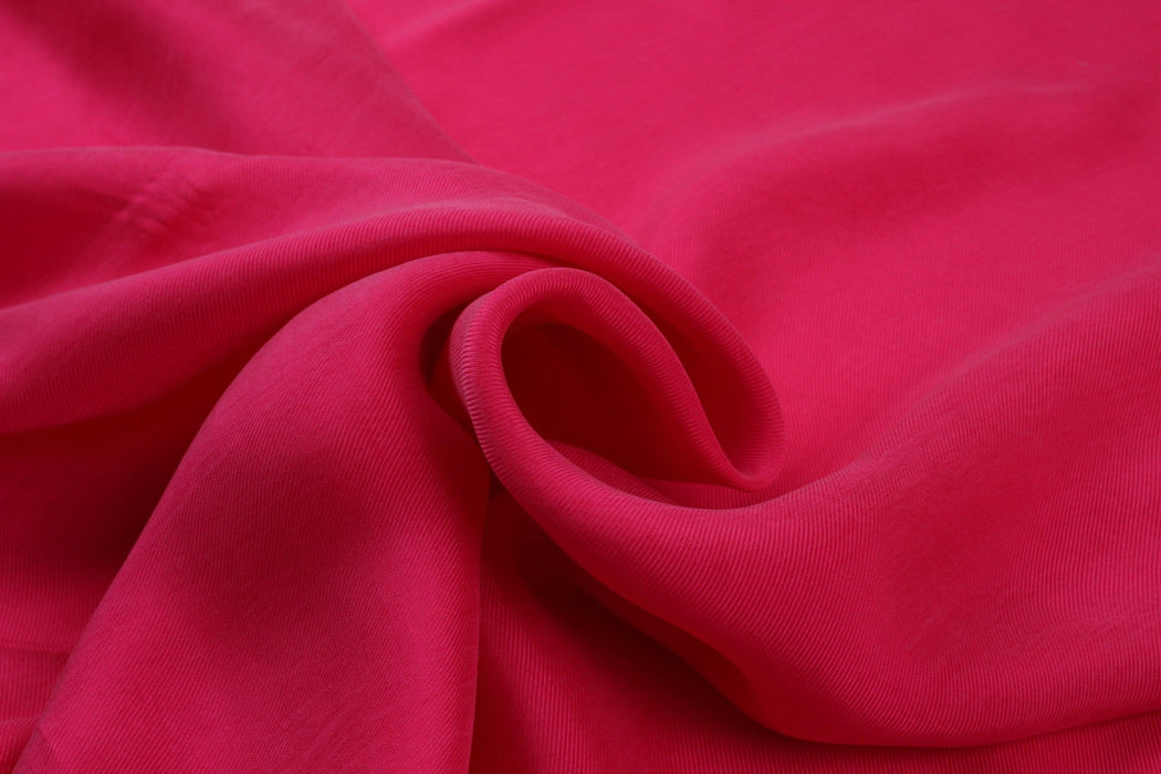 Vegan Cupro Soft Twill, Vegan certified - CARMELA (+40 Colors)-Fabric-FabricSight