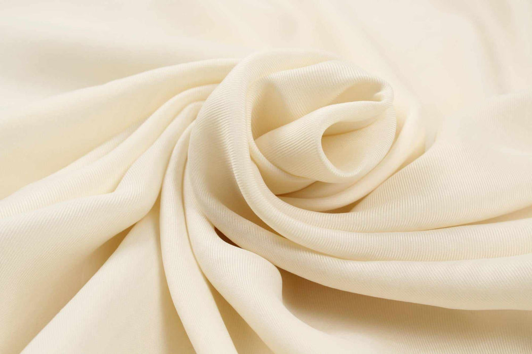 Vegan Cupro Soft Twill, Vegan certified - CARMELA (+40 Colors)-Fabric-FabricSight