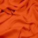 Vegan Cupro Soft Twill, Vegan certified - CARMELA - Fire Cracker Orange (1 Meter Remnant)-Remnant-FabricSight