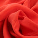 Vegan Cupro Soft Twill, Vegan certified - CARMELA - Molten Lava Orange (1.4 Meter Remnant)-Remnant-FabricSight