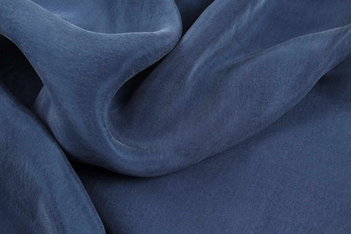 Vegan silk - Cupro Satin - SCARLET (+50 Colors Available)-Fabric-FabricSight