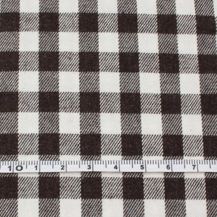 Vichy Checks Cotton Flannel for Shirting - 4 Colors Available-Fabric-FabricSight