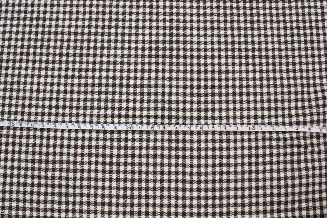 Vichy Checks Cotton Flannel for Shirting - 4 Colors Available-Fabric-FabricSight