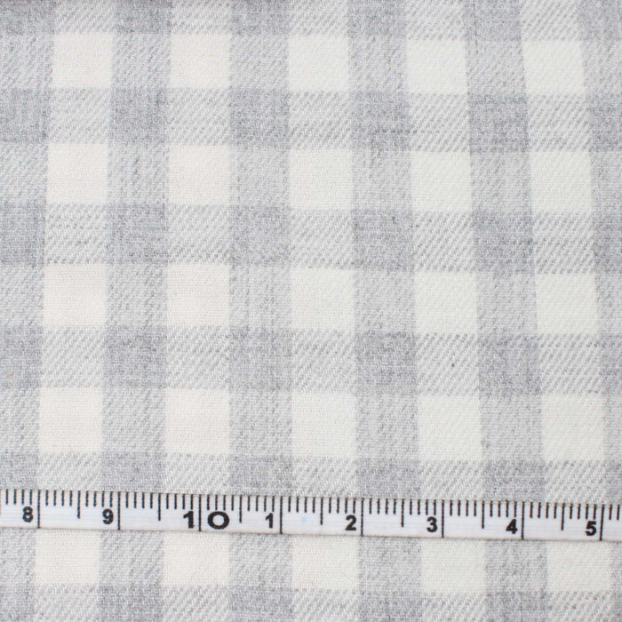 Vichy Checks Cotton Flannel for Shirting - 4 Colors Available-Fabric-FabricSight