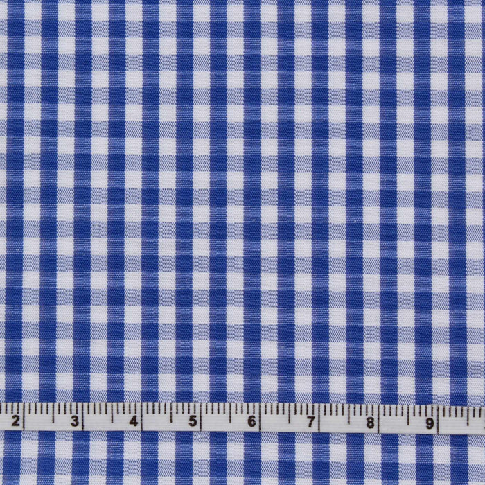 Vichy Poplin - BCI Cotton - 11 colors stock service-Fabric-FabricSight