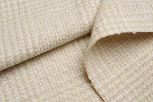 Virgin Wool & Cotton for Coats - Checks-Fabric-FabricSight