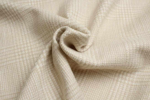 Virgin Wool & Cotton for Coats - Checks-Fabric-FabricSight
