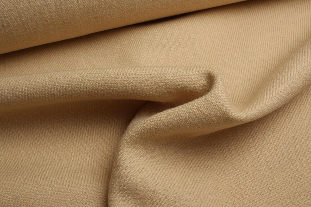 Virgin Wool & Cotton for Coats – Piece Dyed, 12 Fashion Colors-Fabric-FabricSight
