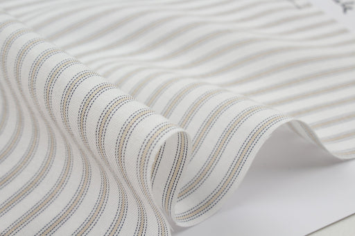 Viscose Acetate Stripes Poplin for Shirting-Fabric-FabricSight
