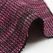 Viscose Blend Tweed Stripes - Fuchsia and Black-Fabric-FabricSight