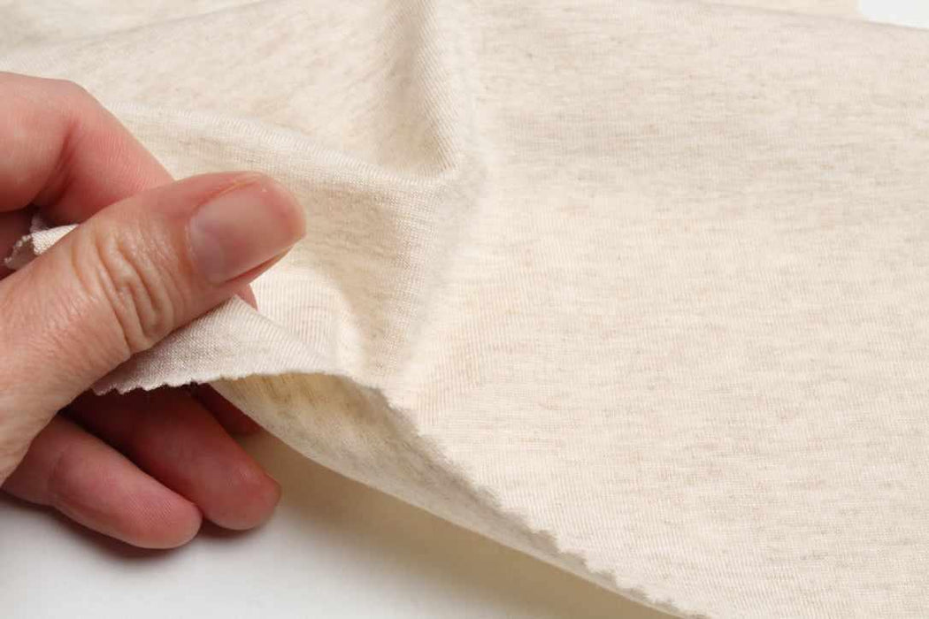 swatch-Viscose Elastane Jersey – Soft & Fluid – 280 g/m² – Melange Colors-Fabric-FabricSight