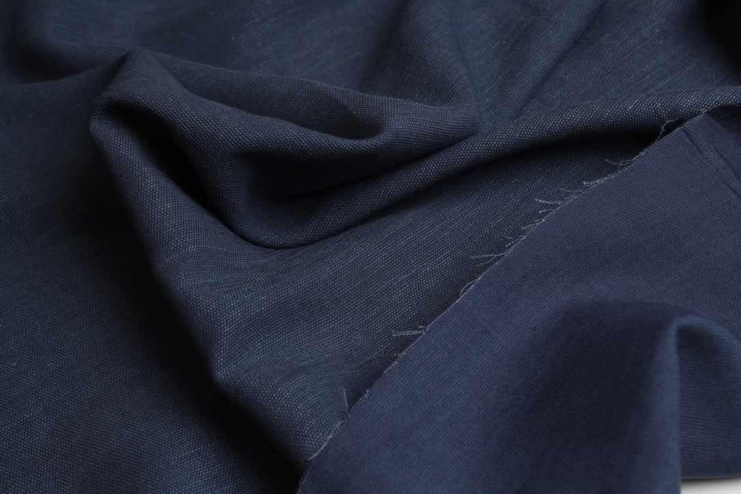 Viscose-Linen Dobby – Gold Mustard – Spanish Deadstock-Fabric-FabricSight