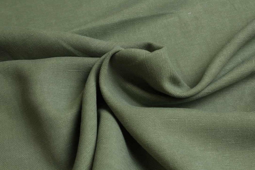 Viscose-Linen Dobby – Gold Mustard – Spanish Deadstock-Fabric-FabricSight