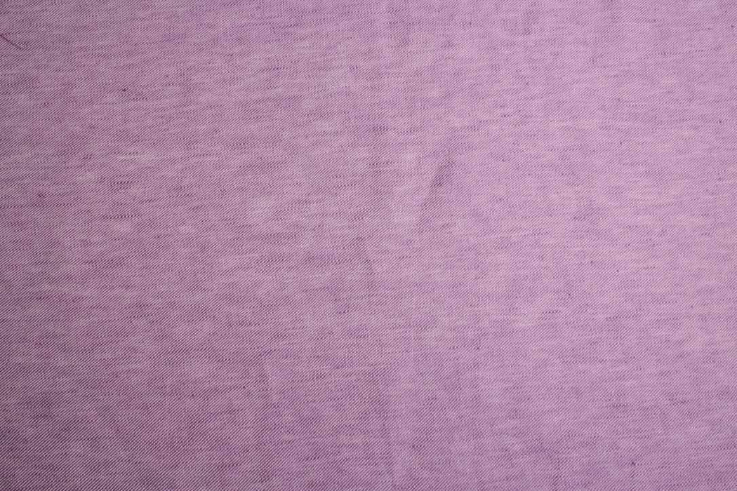 Viscose-Linen Twill – Warm Lilac – Spanish Deadstock-Fabric-FabricSight