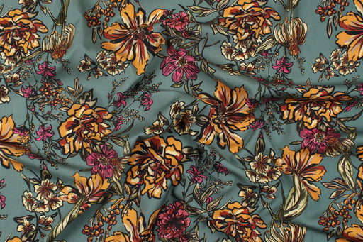 Viscose Poplin - Floral-Surplus-FabricSight
