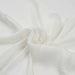 Viscose Silk Devoré Fabric - Ribbons Pattern - White-Fabric-FabricSight