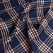 swatch-Viscose & Tencel™ Twill – Stripes and Checks – Spanish Deadstock Fabric-Fabric-FabricSight