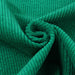 Washed Cotton Stretch Corduroy 6 Wale - Green (Remnant)-Remnant-FabricSight