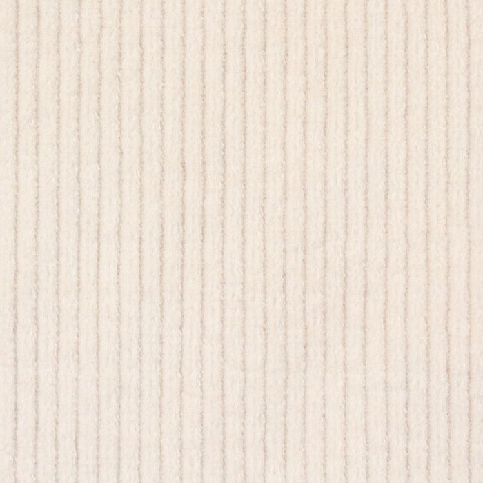 Washed Cotton Stretch Corduroy 6 Wale - Off White (Remnant)-Remnant-FabricSight