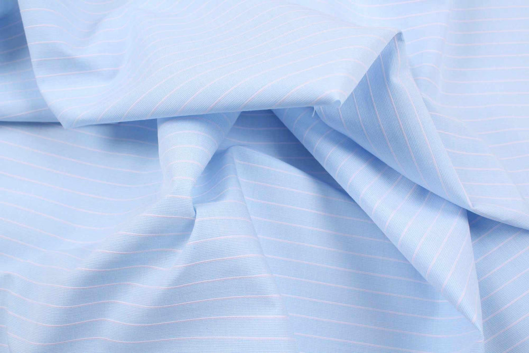 Weft Stripes Poplin - 7 designs available-Fabric-FabricSight