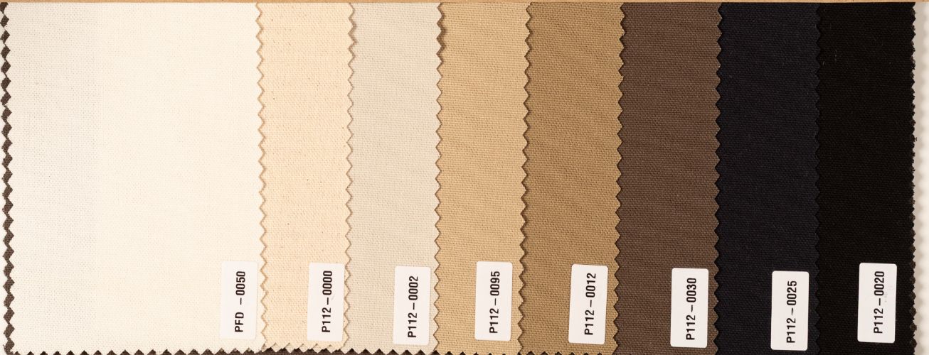 100% Recycled Cotton Canvas – Heavyweight Sustainable Fabric – 8 Colors