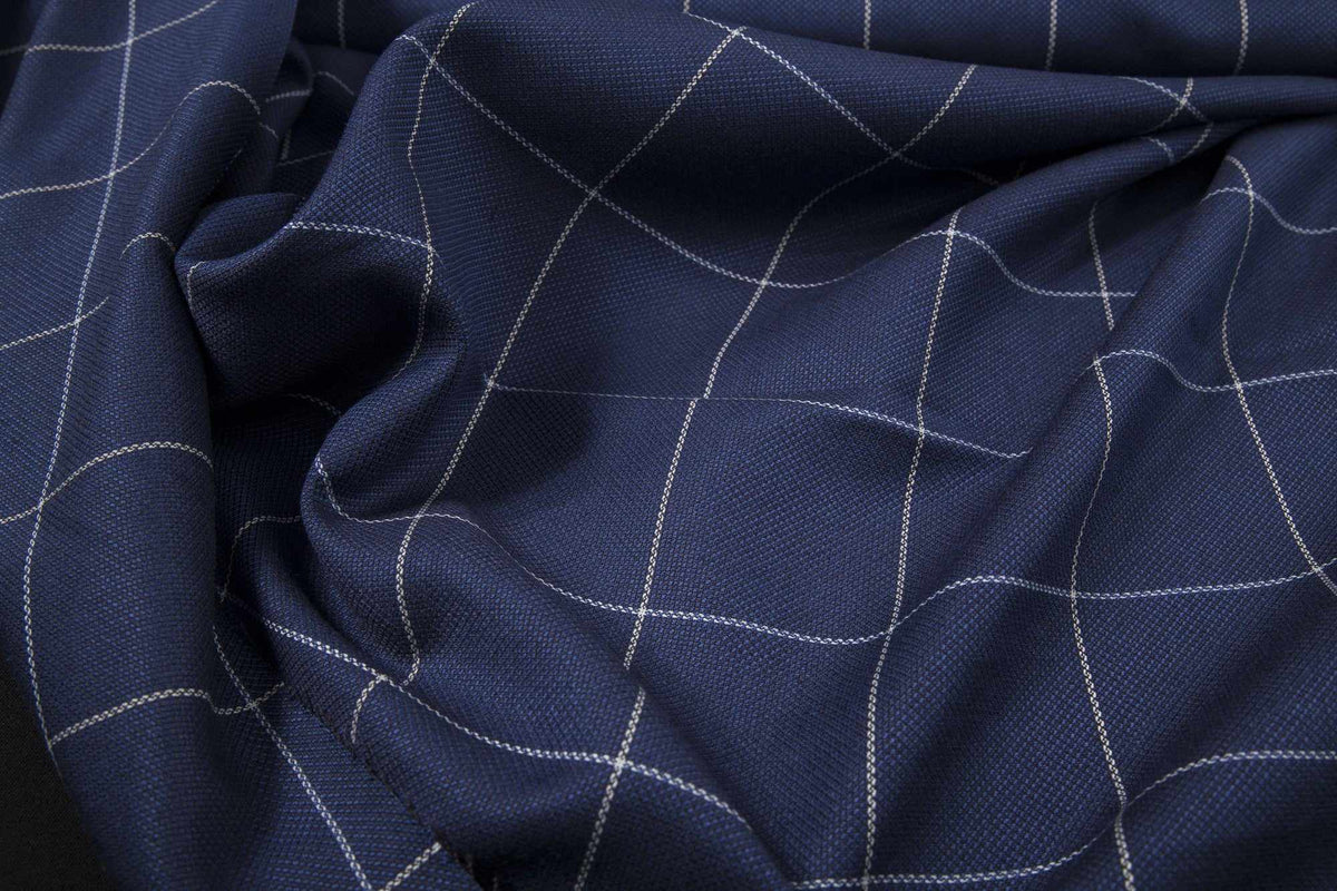 Windowpane for Jackets - RIVULET — Fabric Sight