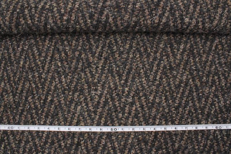 Wool Blend with Lurex - Chevron - CHAPI-Fabric-FabricSight