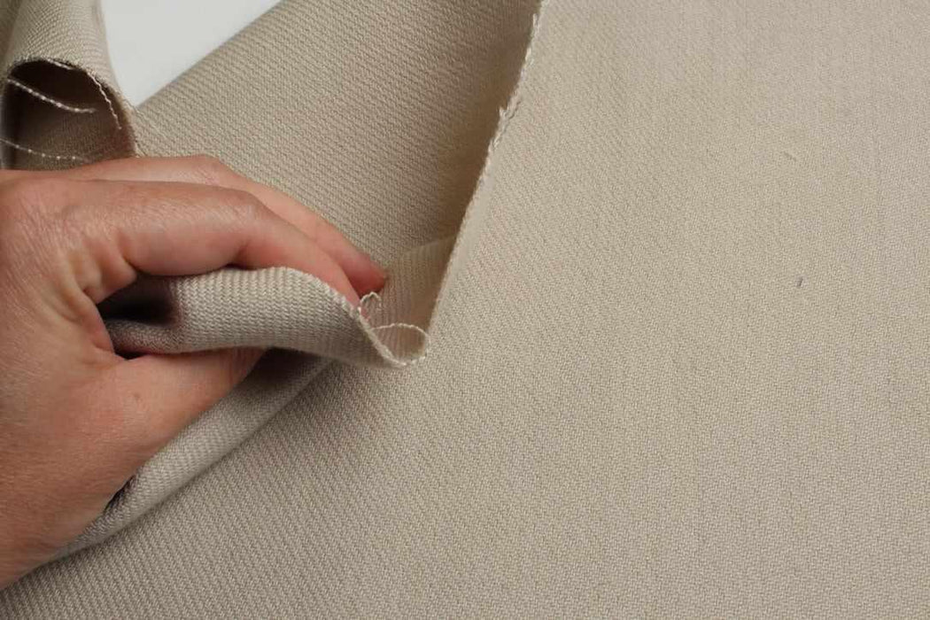 Wool Cotton Twill for Coats - 2 colors-Fabric-FabricSight
