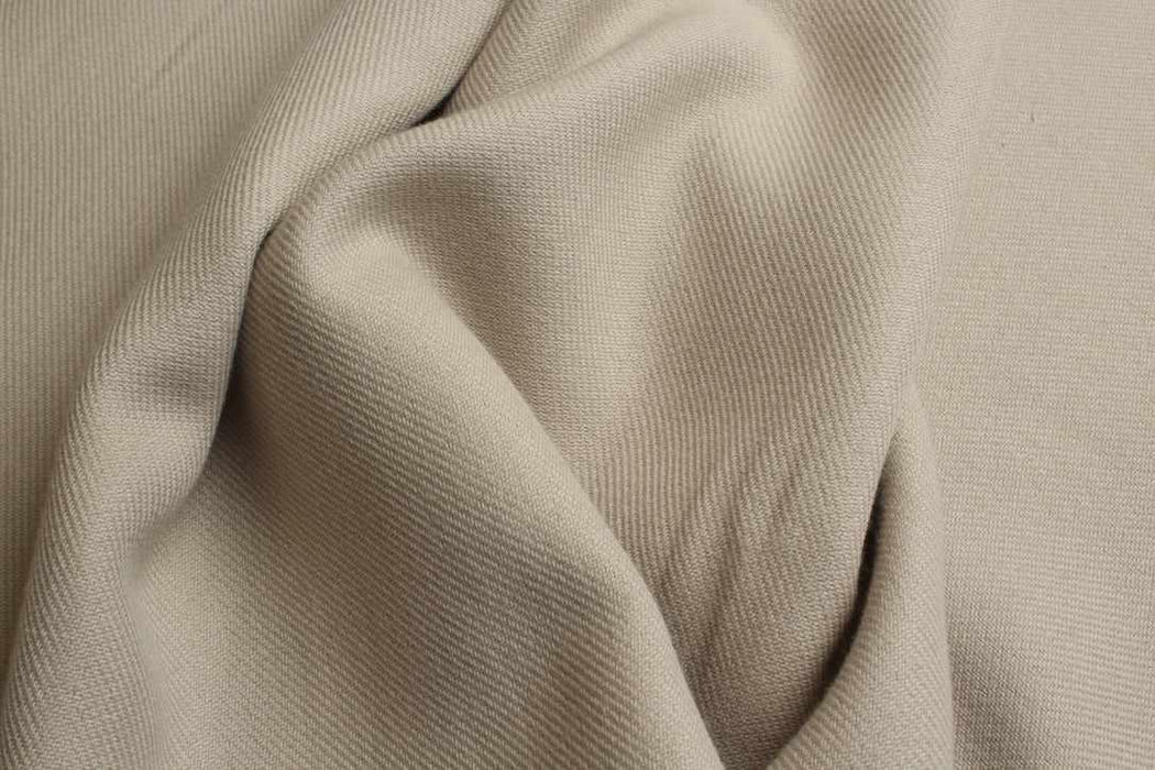 Wool Cotton Twill for Coats - 2 colors-Fabric-FabricSight