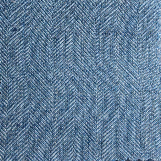 swatch-Yarn-Dyed Herringbone Linen Fabric – 100% European Flax® – 18 Colors-Fabric-FabricSight