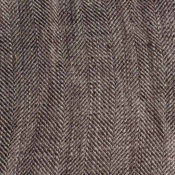 Yarn-Dyed Herringbone Linen Fabric – 100% European Flax® – 18 Colors-Fabric-FabricSight