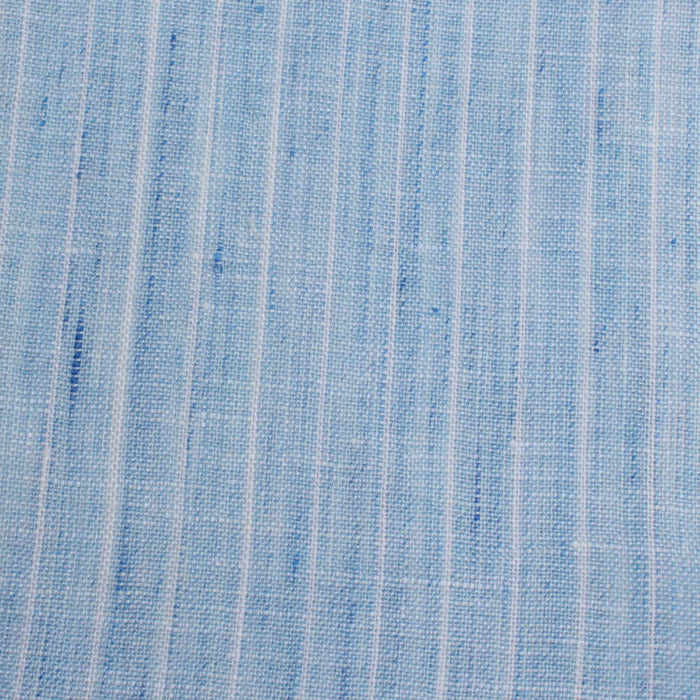 Yarn Dyed Melange Linen Stripes-Fabric-FabricSight
