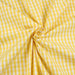 Yellow Vichy Cotton Poplin - Ne 60/2 - 8 colors stock service-Fabric-FabricSight