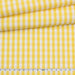 Yellow Vichy Cotton Poplin - Ne 60/2 - 8 colors stock service-Fabric-FabricSight
