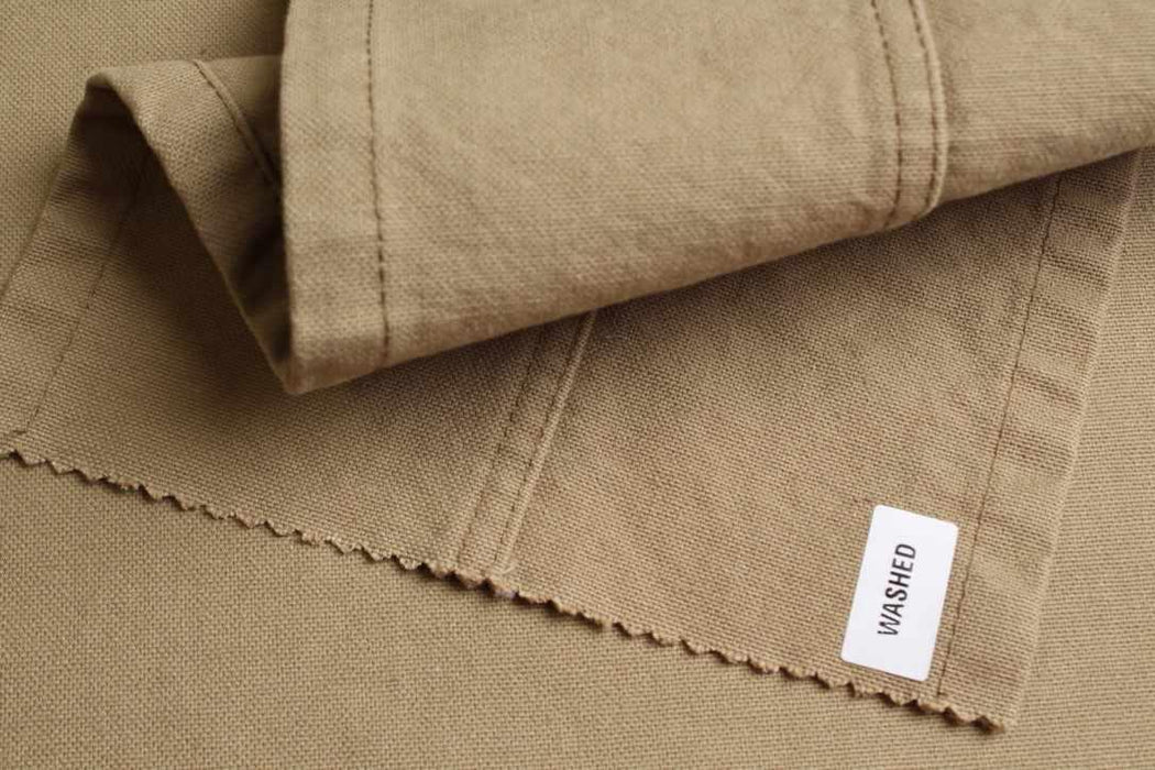 swatch-100% Recycled Cotton Canvas – Heavyweight Sustainable Fabric – 8 Colors-Fabric-FabricSight