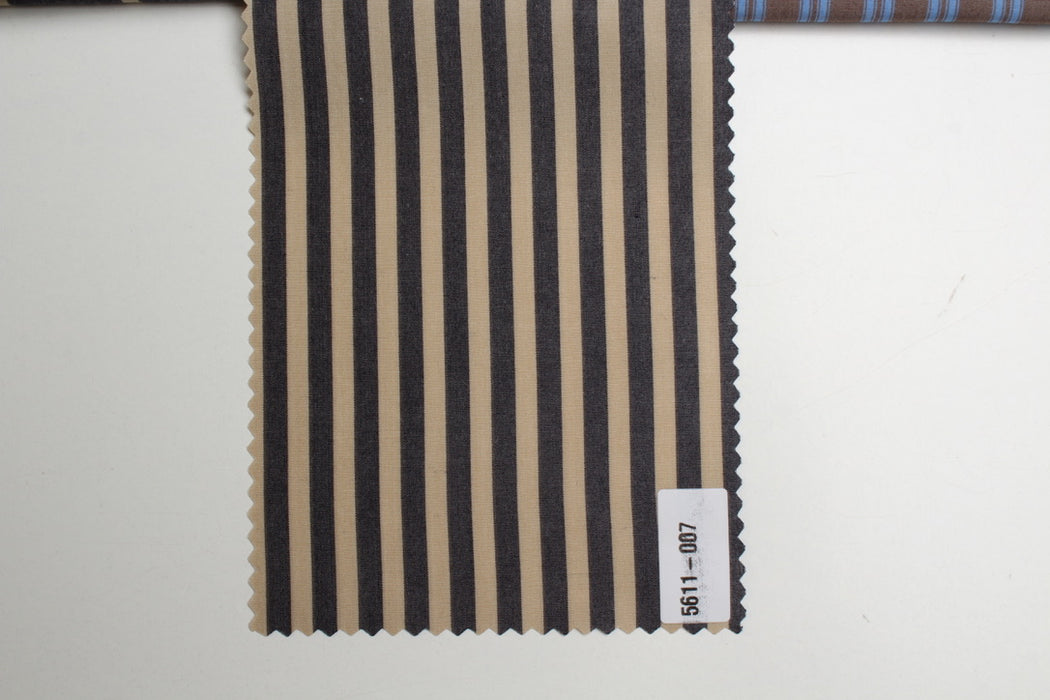 swatch-100% TENCEL™ Luxury Stripe Shirting – Lenzing – Sustainable Fabric-Fabric-FabricSight