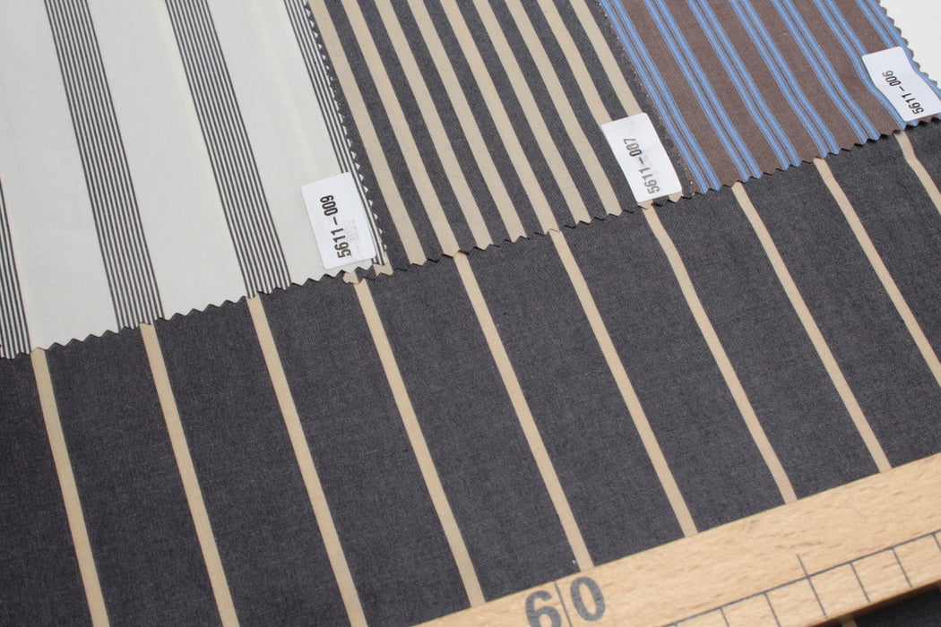 swatch-100% TENCEL™ Luxury Stripe Shirting – Lenzing – Sustainable Fabric-Fabric-FabricSight