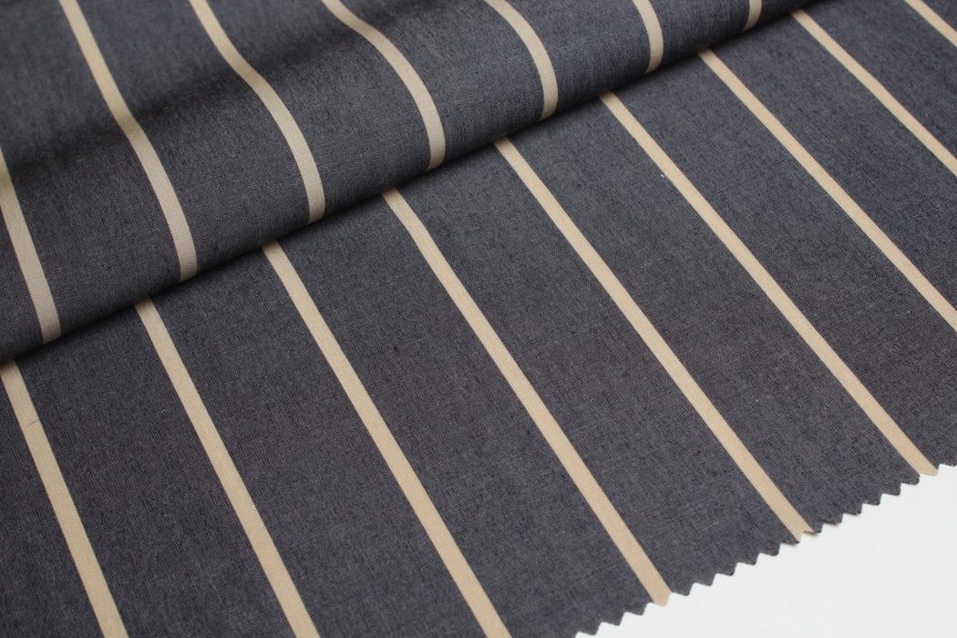 swatch-100% TENCEL™ Luxury Stripe Shirting – Lenzing – Sustainable Fabric-Fabric-FabricSight