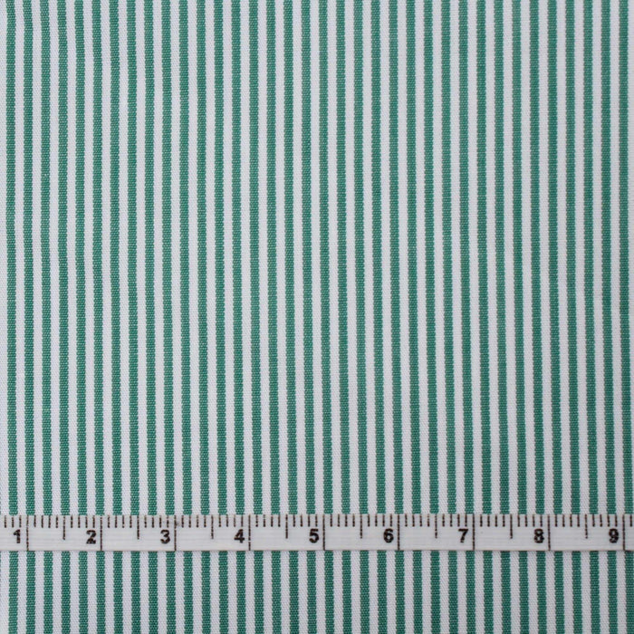 swatch-BCI Cotton Poplin - Pinstripes - 7 Variants-Fabric-FabricSight