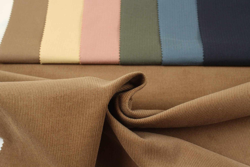 swatch-Baby Corduroy 21 Wale - BCI Cotton - 7 colors available-Fabric-FabricSight