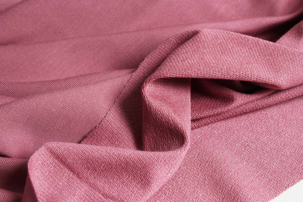 swatch-Bamboo Light French Terry - Stretch - 28 Colors Available-Fabric-FabricSight