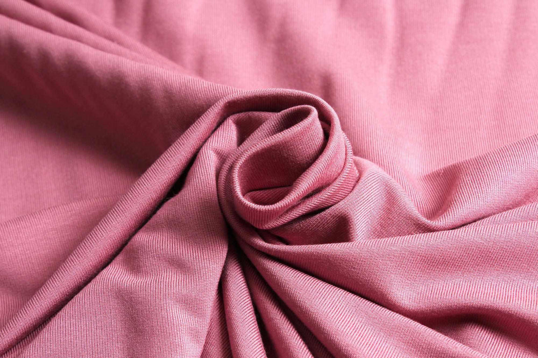 swatch-Bamboo Light French Terry - Stretch - 28 Colors Available-Fabric-FabricSight